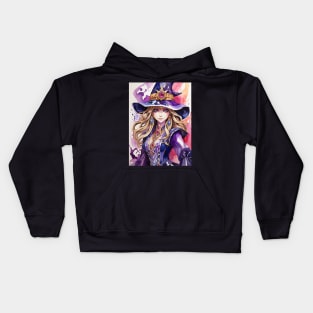 A Fan's Tribute: Dark Magician Girl Alternate Art by Abystyle Kids Hoodie